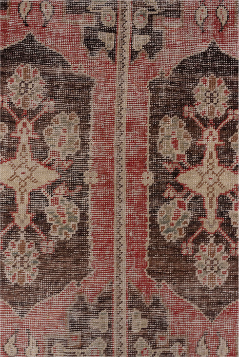 Vintage Oushak Area Rug (4' x 7')